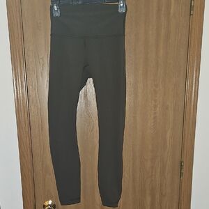 Lululemon Athletica Olive Green Leggings
